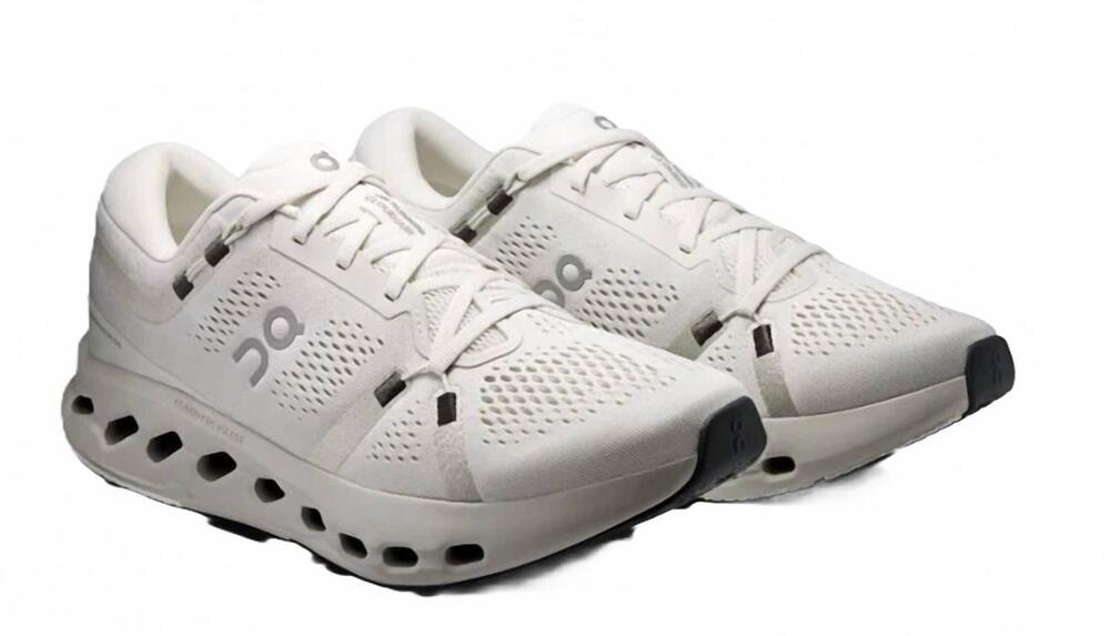 NEW ON men's cloudsurfer 2 running shoe in ivory/iceberg